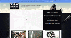 Desktop Screenshot of cinetecnicamarino.com